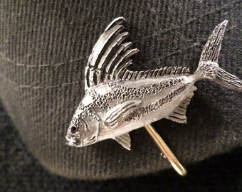 McCloud9 wildlife Hat Hook,Clip { Roosterfish}.