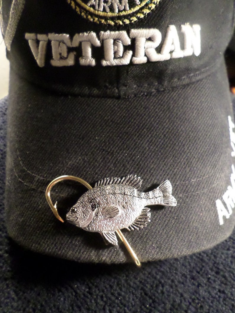New Bluegill Fish Hat Hook Etsy
