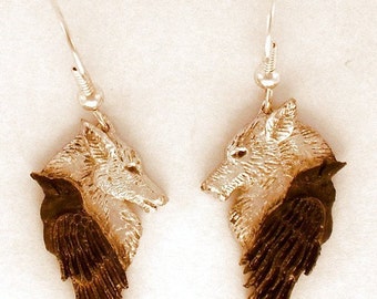 New Ravenwolf earrings