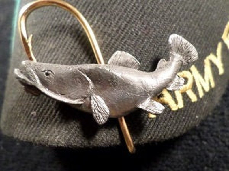 Flathead Catfish Hat Hook Etsy