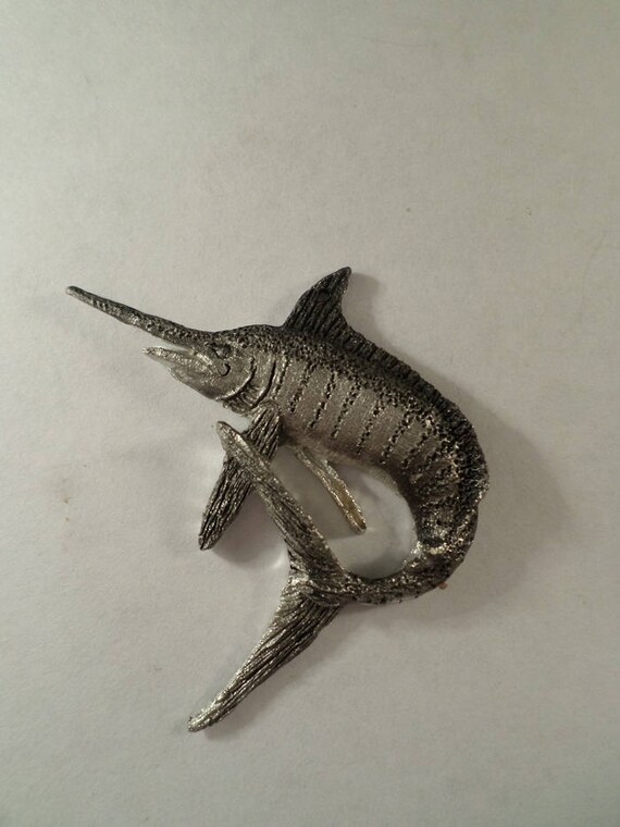Gestreifter Marlin Anhanger Neu Etsy