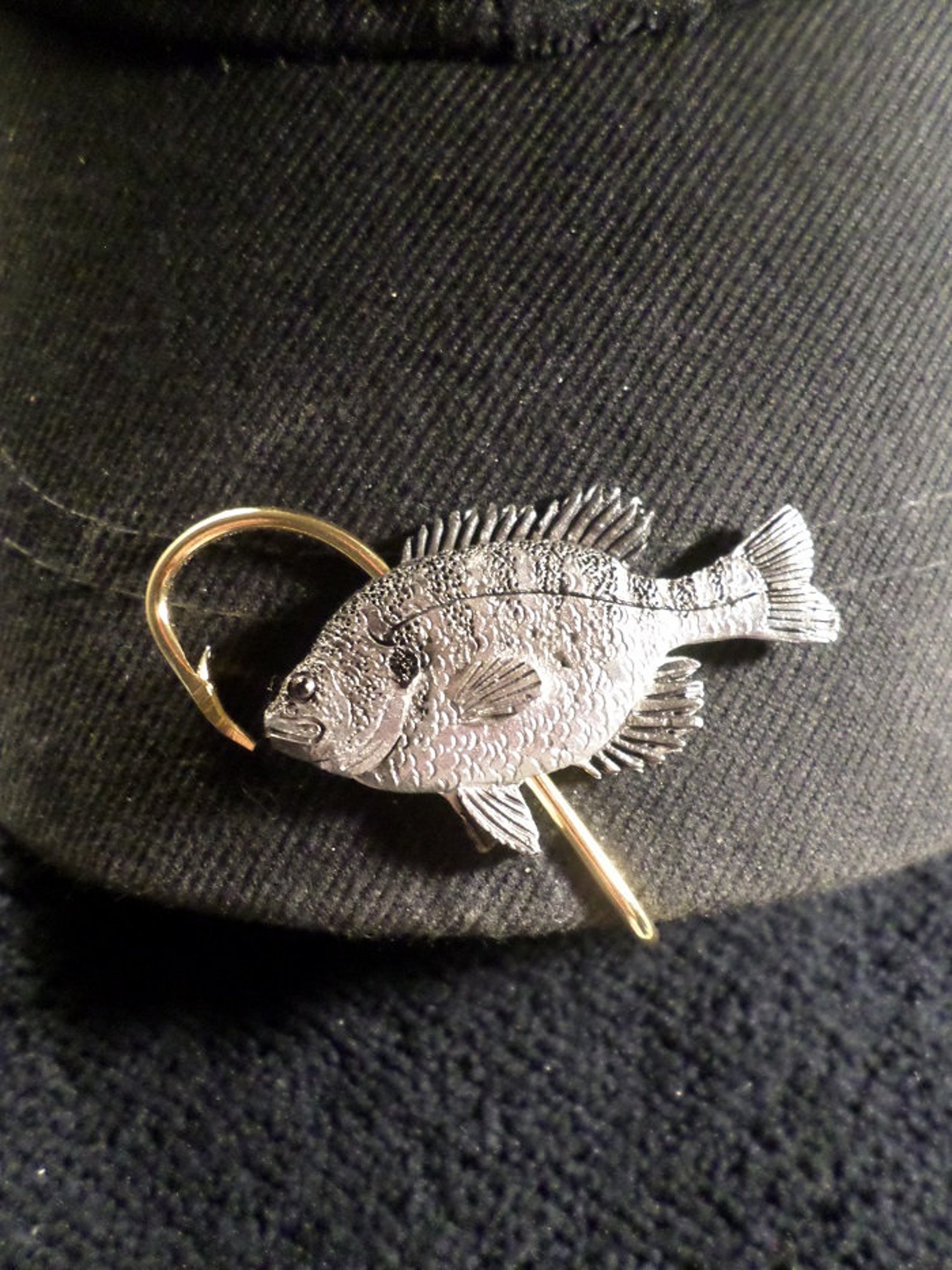 New Bluegill Fish Hat Hook Etsy