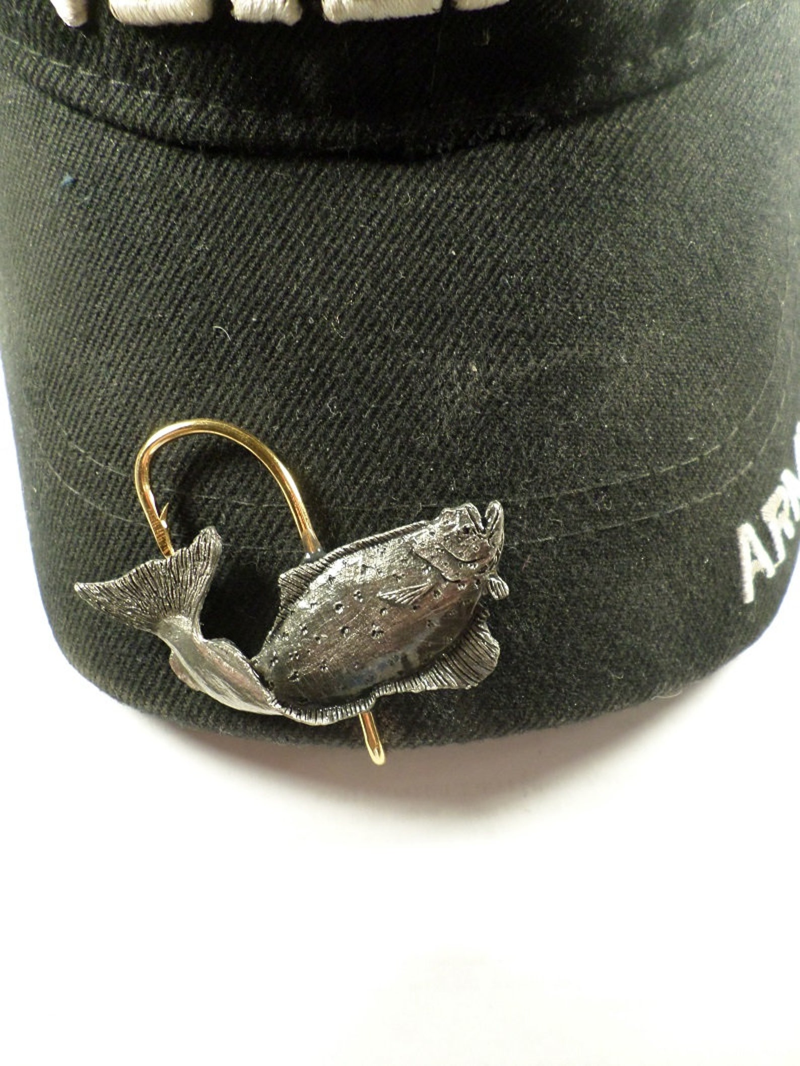Halibut Fish Hat Hook Etsy