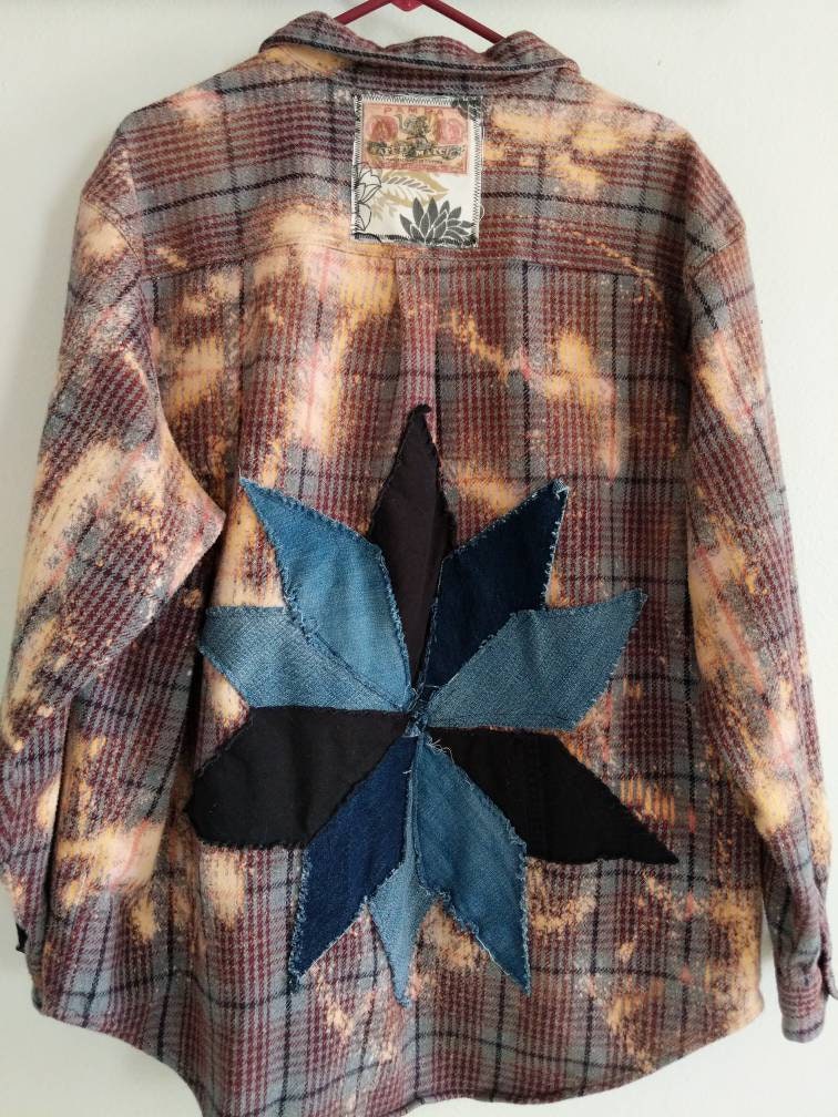 Bleach Dyed Jacket - Etsy