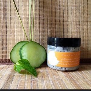 Willow bark facial scrub