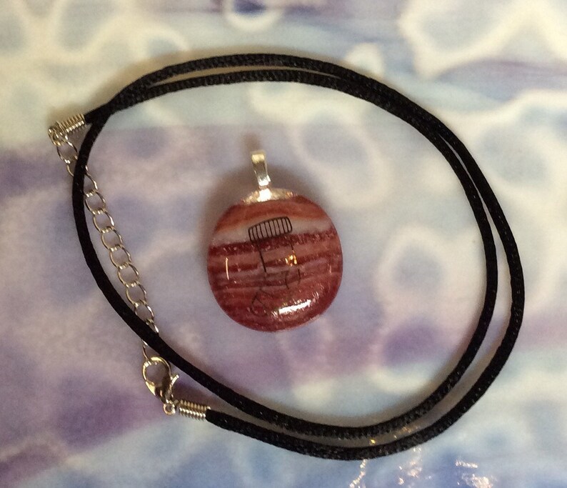 Candy Cane Stocking Pendant
