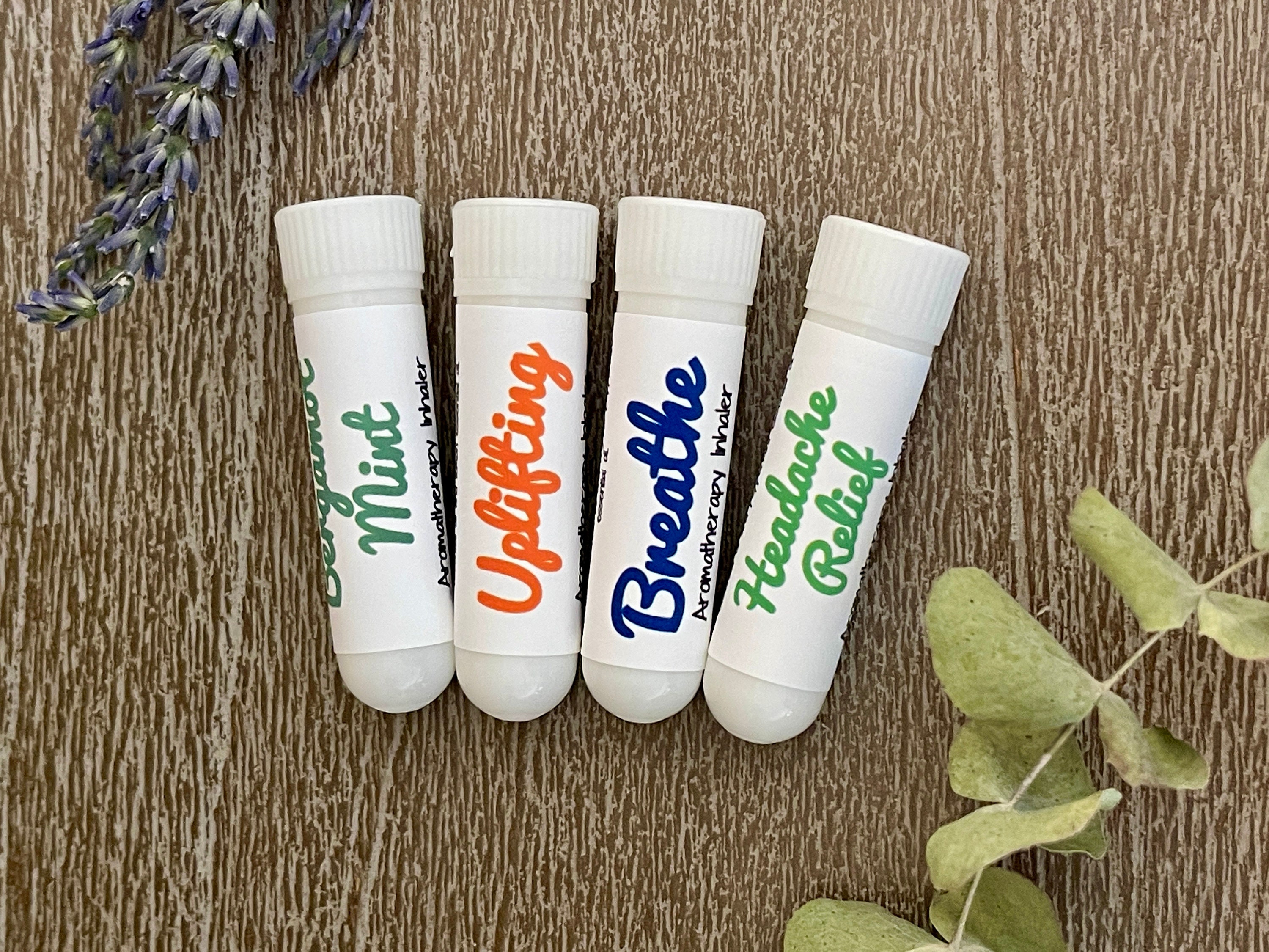 Aromatherapy Inhalers - Essential Oil Nasal Inhaler - Uplifting ...