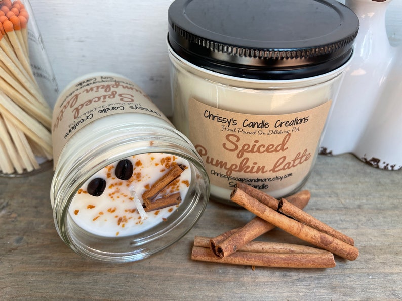 Spiced Pumpkin Latte Candle