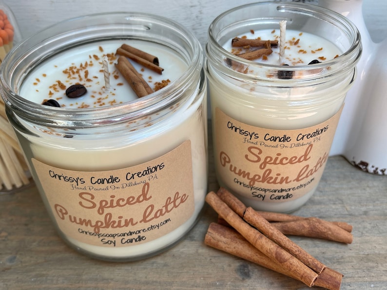 Spiced Pumpkin Latte Candle - Thumbnail 2
