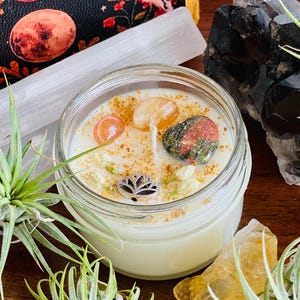 Namaste Crystal Candle: Exotic Spices, Jasmine & Orchid Scent