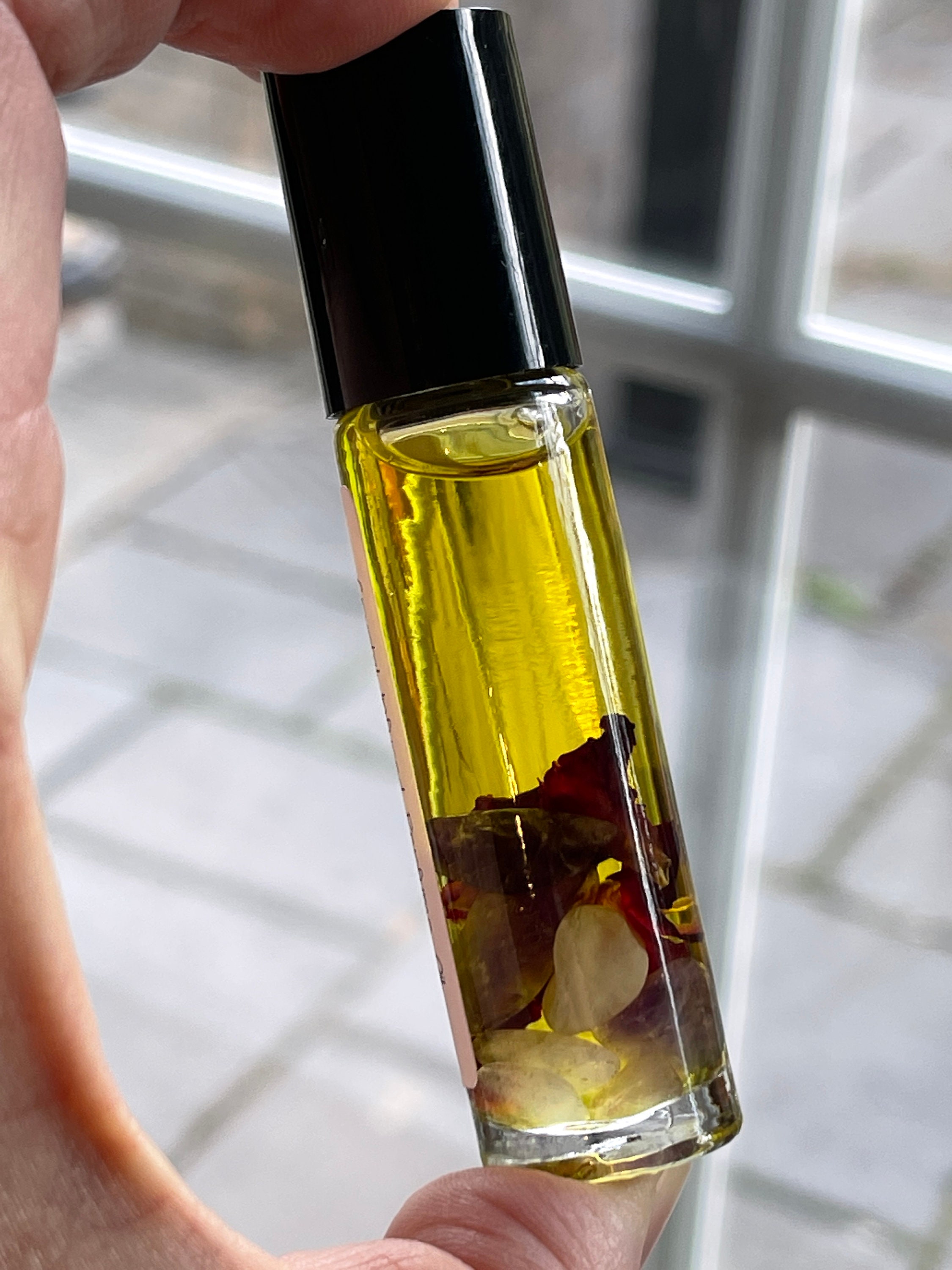 5ml Reiki infused Crystal Self Love Spell Oil Roller