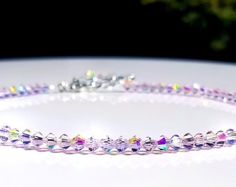 Swarovski Crystal Anklet/Bracelet, Swarovski Crystal Bracelets in Sterling  Silver, Crystal Bracelet, Crystal Anklets, Bridal Bracelet