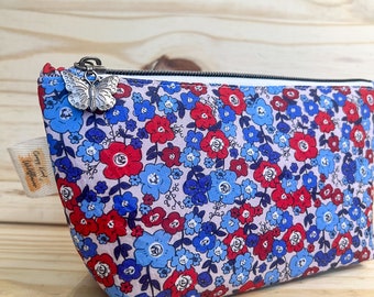 Fourth of July Make Up Bag, Reusable Snack Bag, Reusable Sandwich Bag