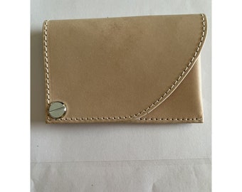 Minimalist Leather Credit Card Holder Genuine Leather Id Card holder wallet