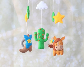 Western Baby Mobile Etsy