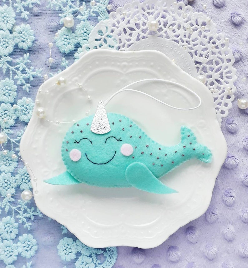 Narwhal Christmas Decoration 
