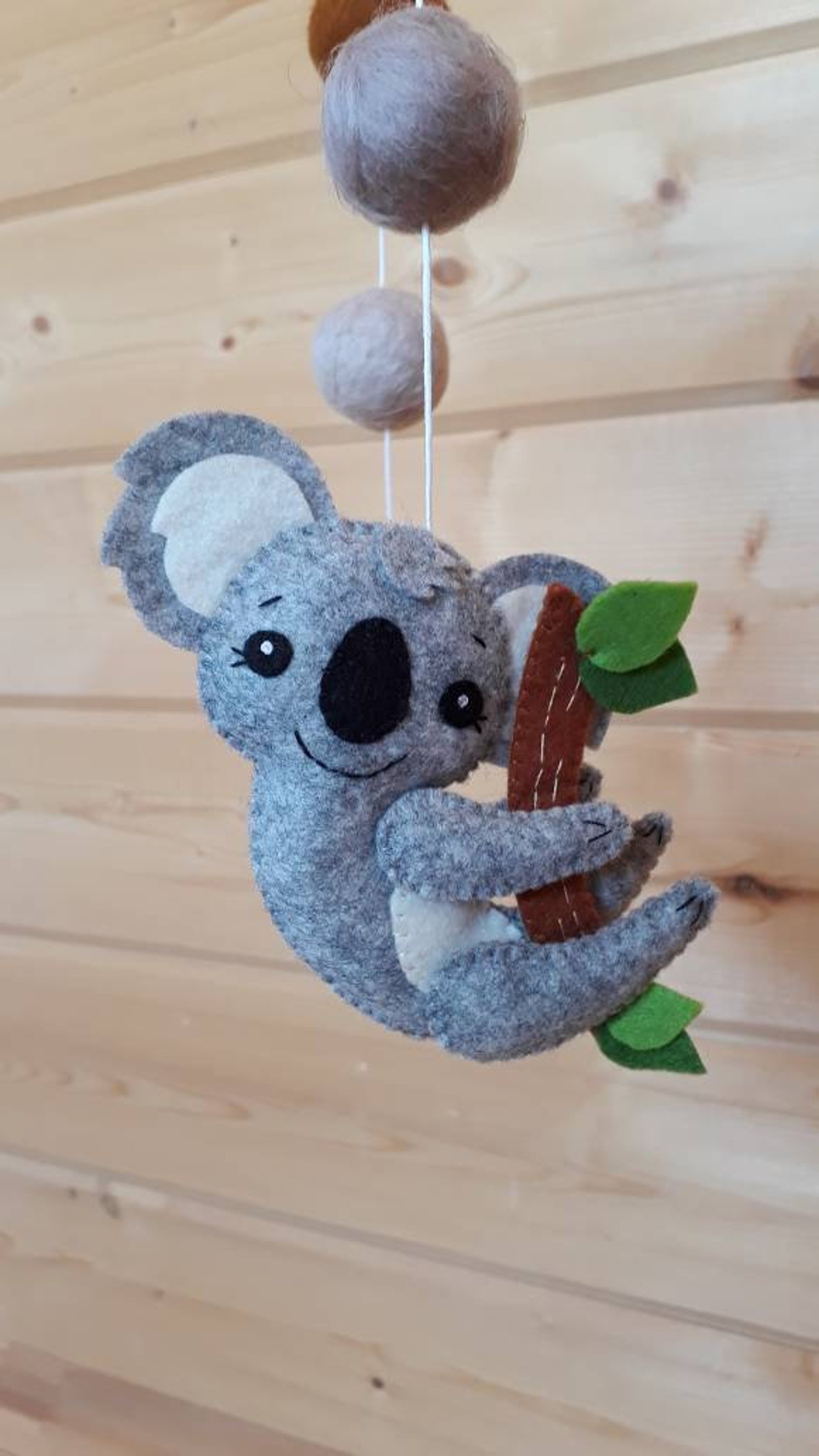 Koala baby crib mobile for nursery decoration Etsy