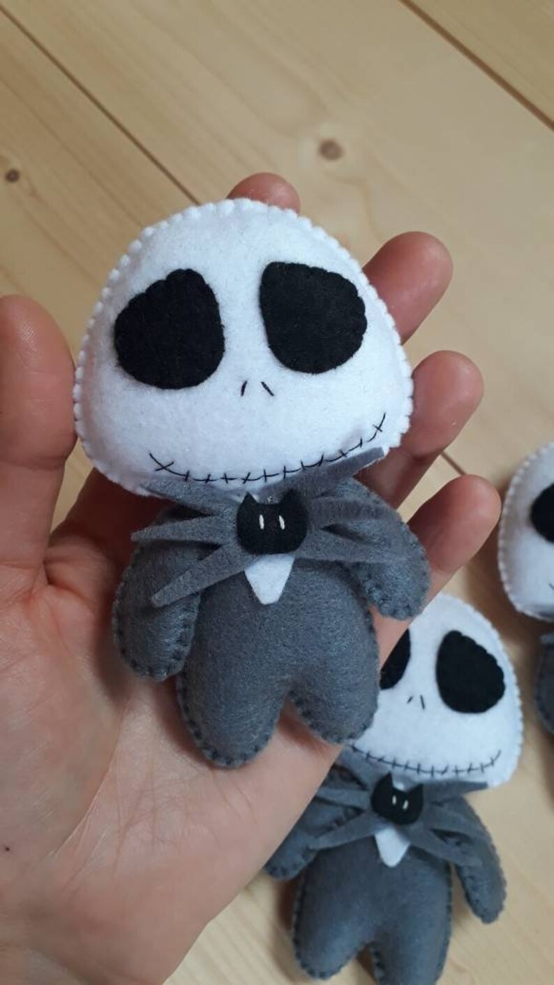 jack and sally stuffed dolls