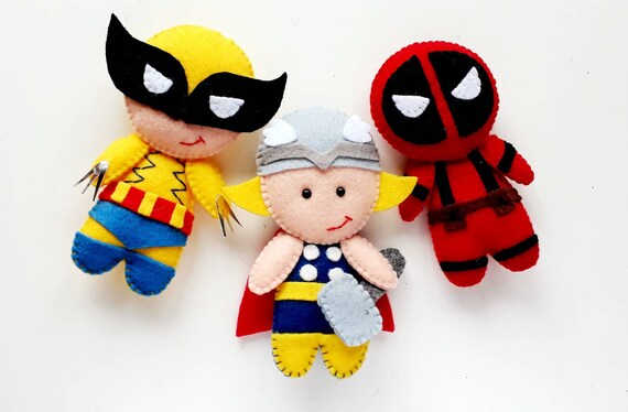 superhero stuffed animals