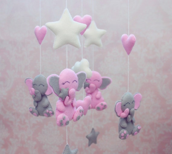 felt cot mobile