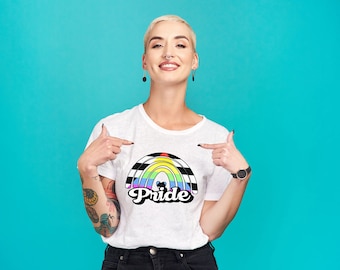 Ally Pride Rainbow digital file SVG-PNG-DXF