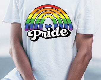 Pride Rainbow digital file SVG-PNG-DXF