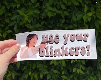 Use your blinkers! KPOP (bumper stickers)