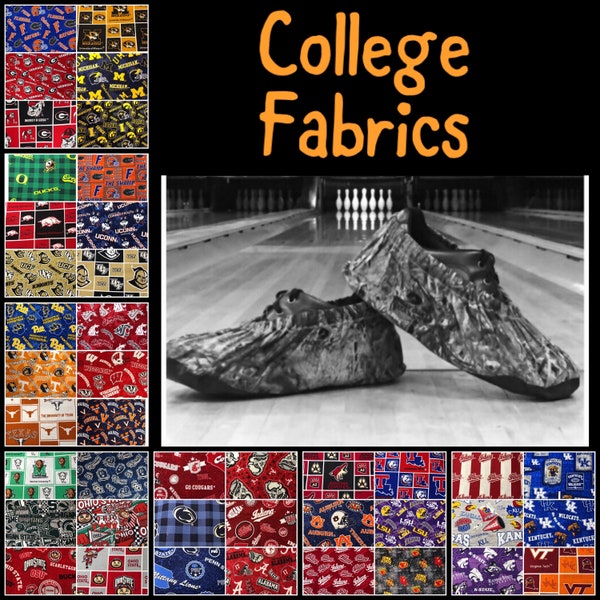 Bowling Shoe Covers - College Teams