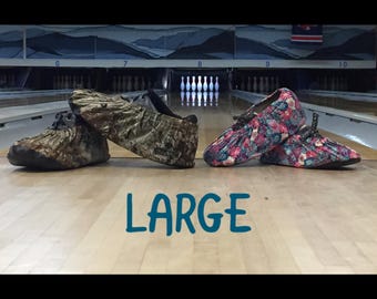 Large Bowling Shoe Covers  – Fun Bowling Accessories – League Team Gift –Unique Bowling Gear