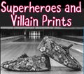 Personalized Bowling Shoe Covers – Custom Name – Fun Bowling Accessories – League Team Gift –Unique Bowling Gear - Superheroes and Villains