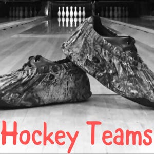 Bowling Shoe Covers - Hockey Teams