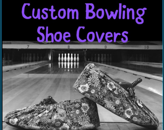 Custom Bowling Shoe Covers Etsy