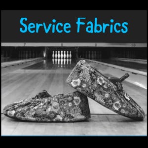 Bowling Shoe Covers - Service fabrics