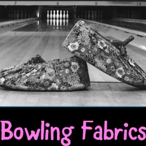 Bowling Shoe Covers - Bowling fabrics