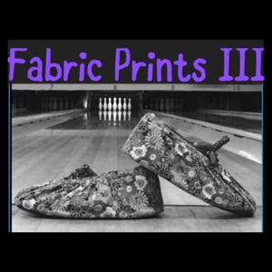 Bowling Shoe Covers - Fabric Prints III
