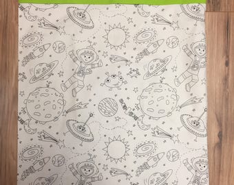 Color Me Pillowcase - Space