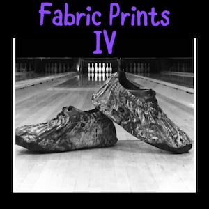 Bowling Shoe Covers - Fabric Prints IV