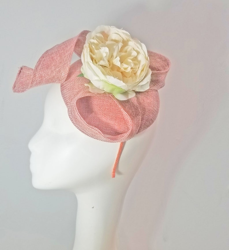 Pink Kentucky Derby Fascinator image 1