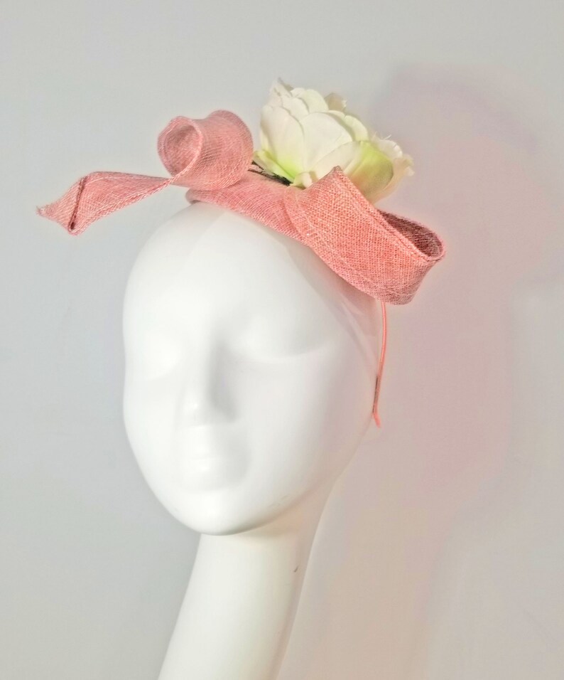 Pink Kentucky Derby Fascinator image 2