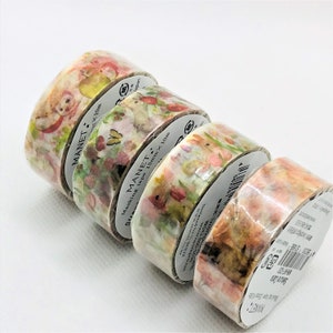 1pcs, illustrazione, acquerello, washi tape giapponese. Coniglio. Gatto. Riccio. Sakura. Tulipano. Mela.