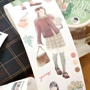 Washi tape. Style. Fashion girl. everyday life.