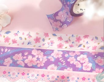 BGM. Japanisches Washi Tape. Sakura limitiert. Kirschblüte. Frühling.