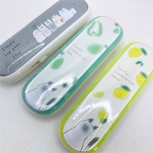 1pcs, kawaii, white, correction tape. Avocado, lemon, cats. Desk, office, school supply. stationery