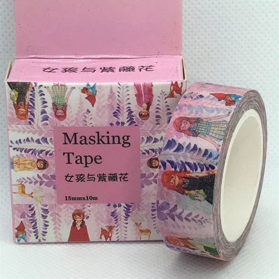 Kawaii Girls Animal Washi Masking Tape Journal Diary Diy Scrapbooking  Stickers