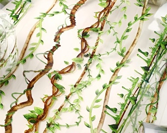 PET tape. Liana. Jungle. Vine. Leaves. Botanical. Stationery. ScrApbooking