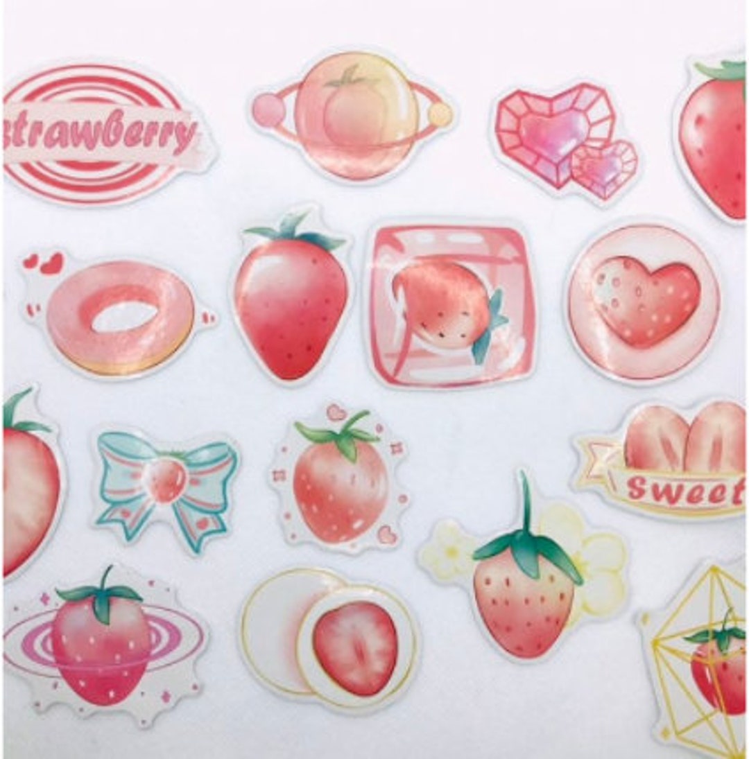 Stickers Northwest - Berry Cute Strawberry Sticker