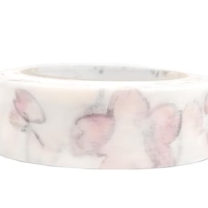 Desenho japonês de flor de cerejeira, fita sakura washi, fita adesiva