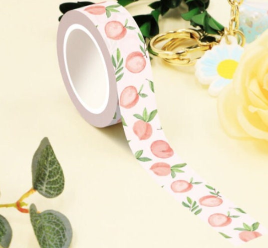 1 Set, 10pcs, Gold Foil, Washi Tape. Lavender, Cherry Blossom