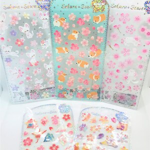 1 pezzo, 1 foglio, lamina d'oro, lamina d'argento, adesivi in PVC. Fiori di ciliegio. Gatto bianco. Panda. Giappone. Cane Corgi.