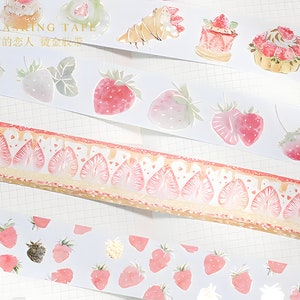 Folie Erdbeere Serie Washi Tape